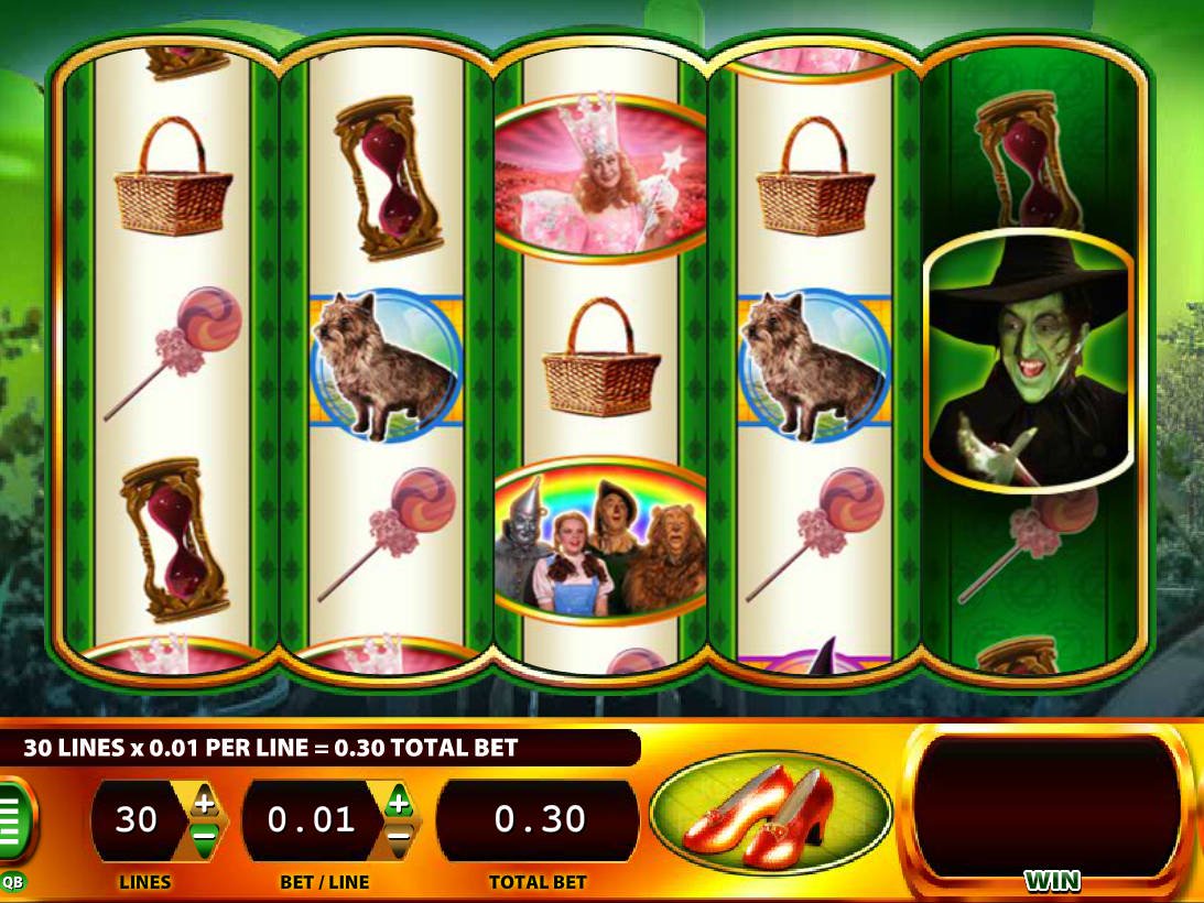 All wizard of oz slots